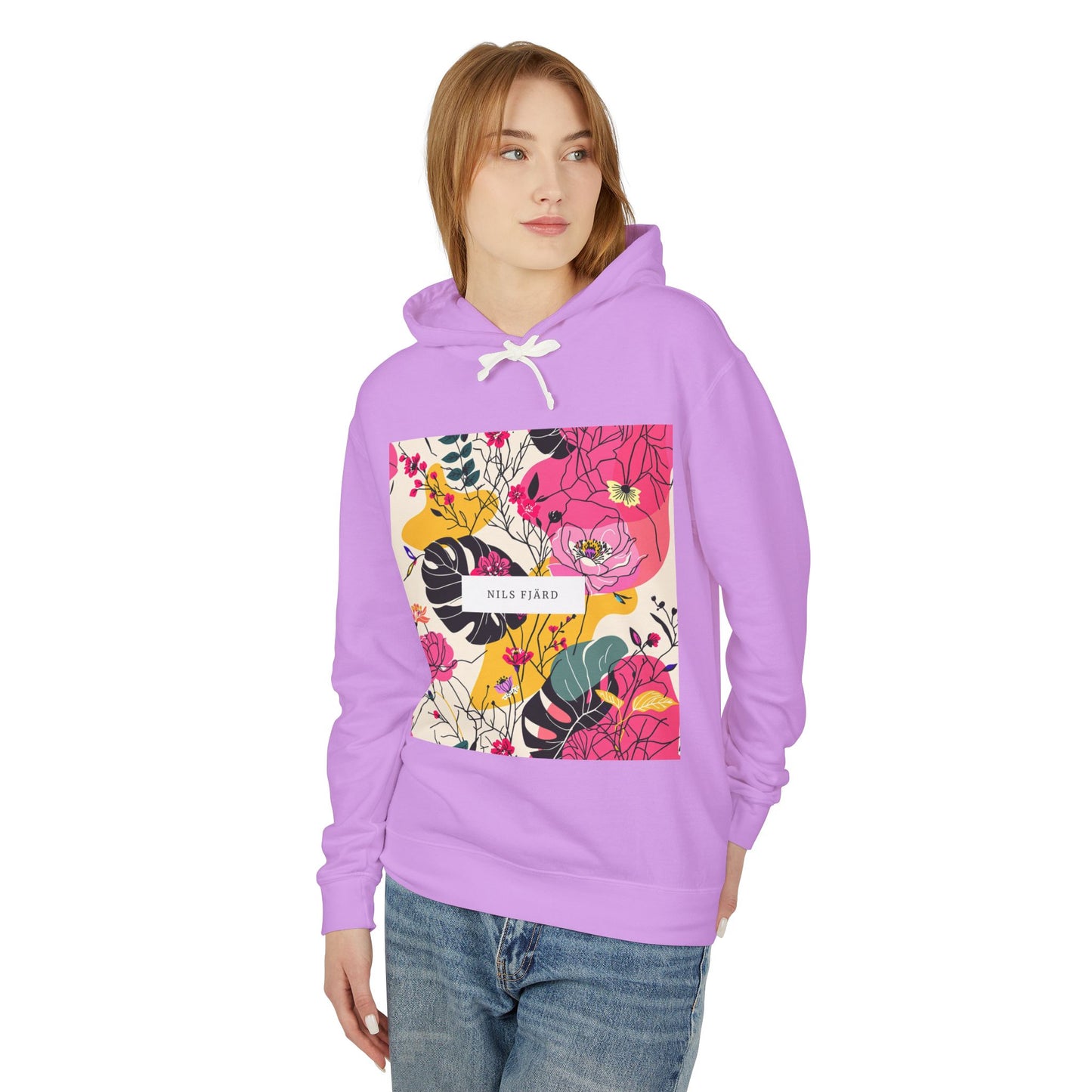 Premium Lightweight Hoodie - Botanic Pulse (Unisex)