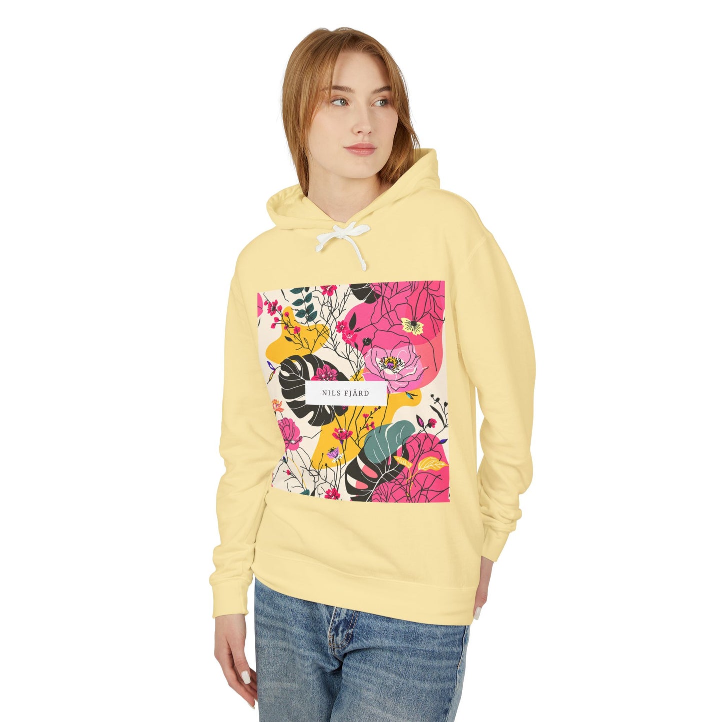 Premium Lightweight Hoodie - Botanic Pulse (Unisex)