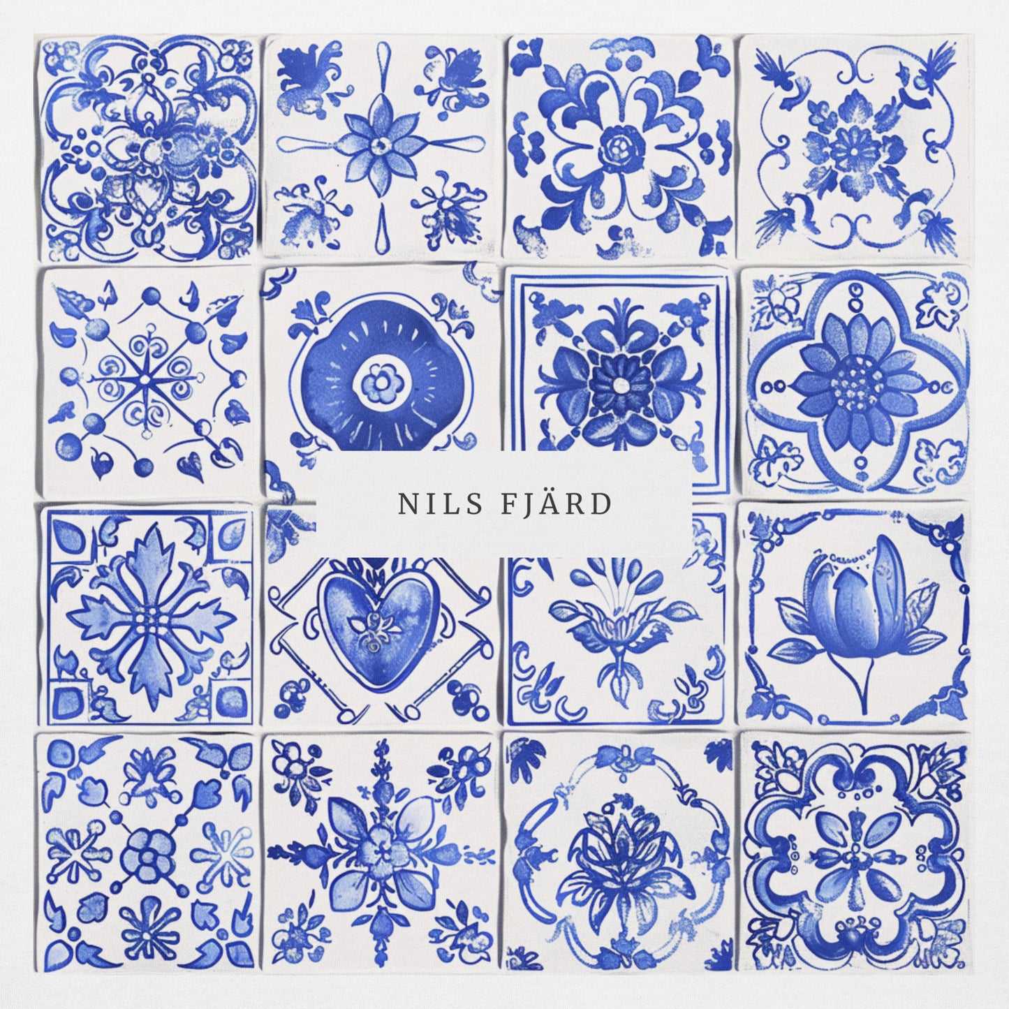 Premium Comfort Hoodie - Delftware Dutch-Style (Unisex)