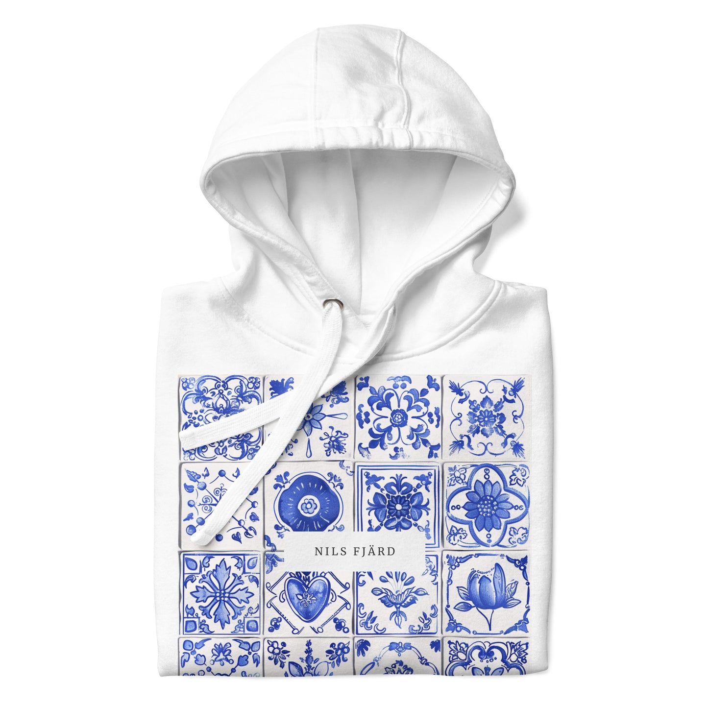 Premium Comfort Hoodie - Delftware Dutch-Style (Unisex)