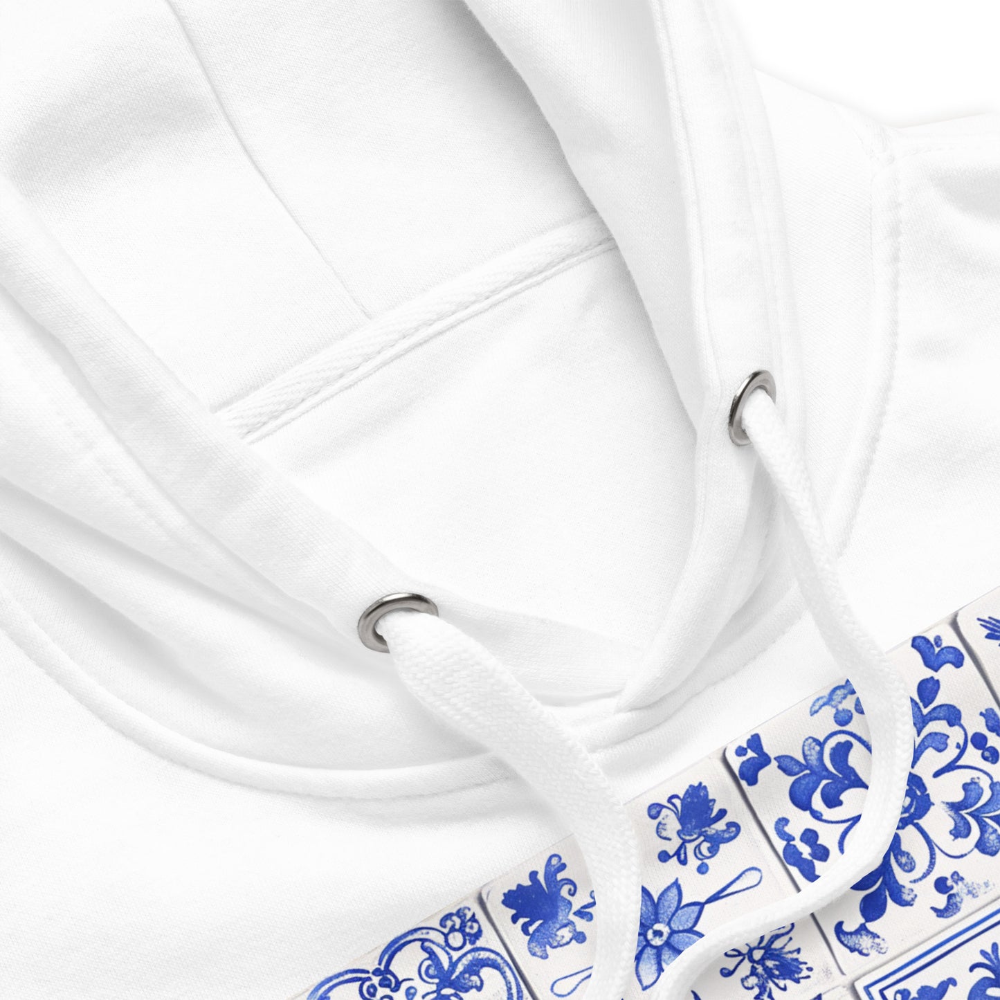 Premium Comfort Hoodie - Delftware Dutch-Style (Unisex)