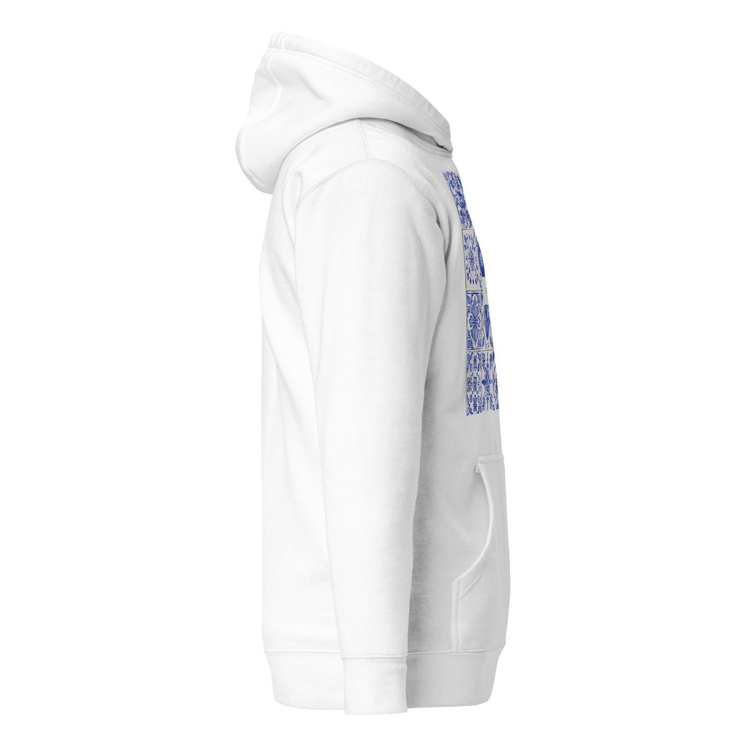 Premium Comfort Hoodie - Delftware Dutch-Style (Unisex)