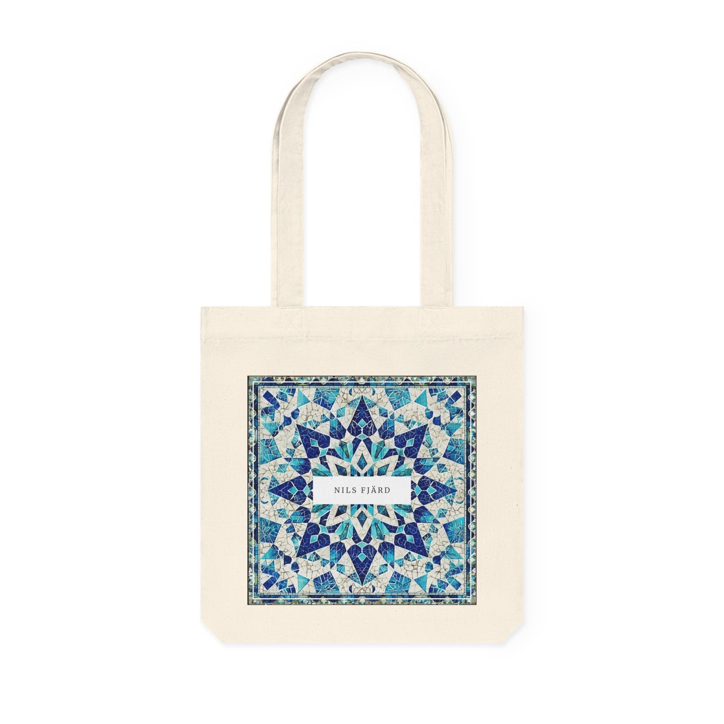 Central Asian-Style Woven Tote Bag - Design No. 2