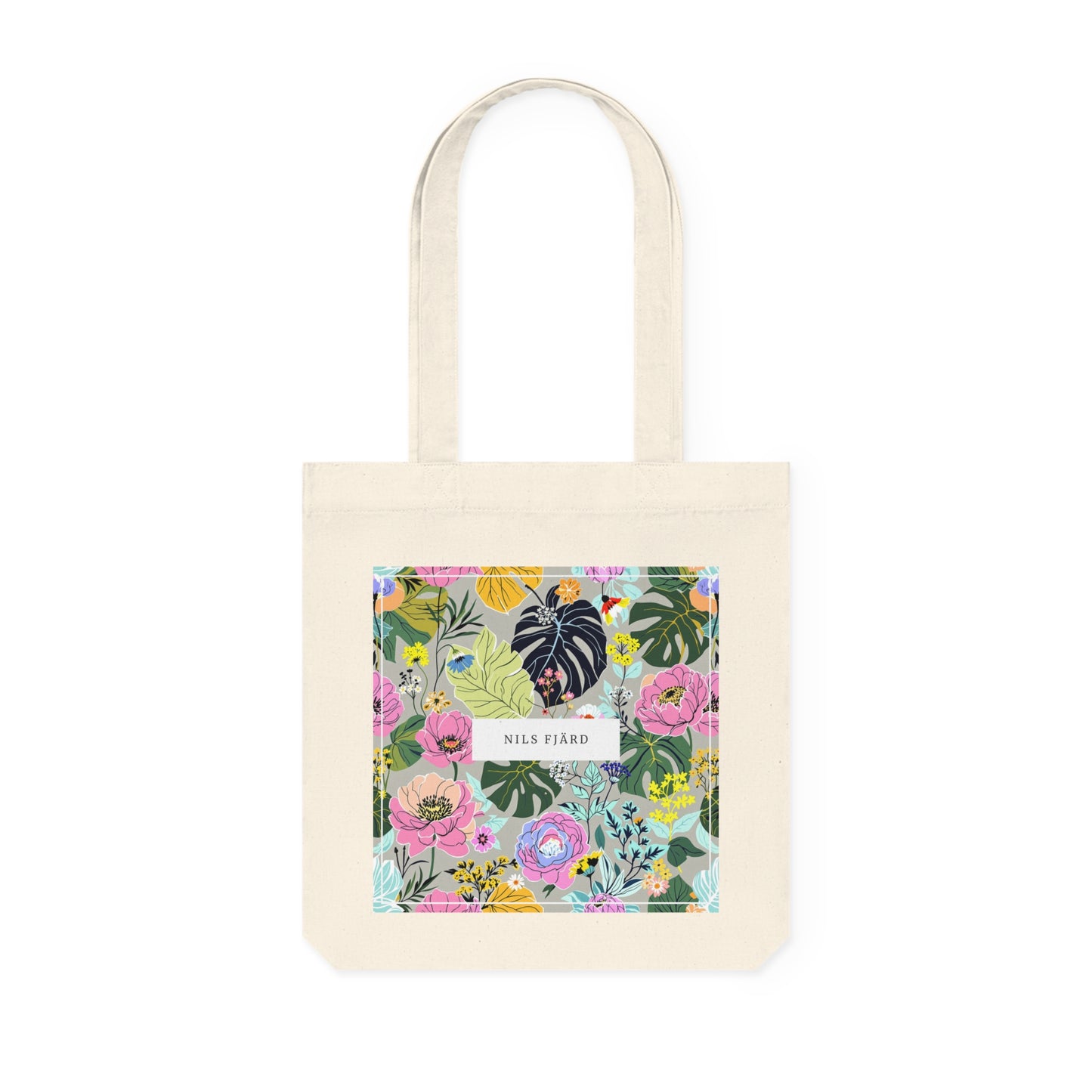 Woven Tote Bag - Petal Surge