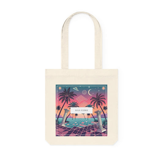 Woven Tote Bag - Digital Sunset