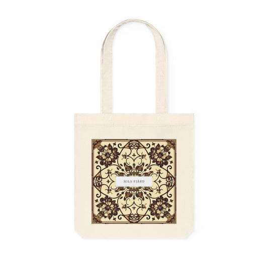 Cuerda Seca Spanish-Style Woven Tote Bag - Design No. 2