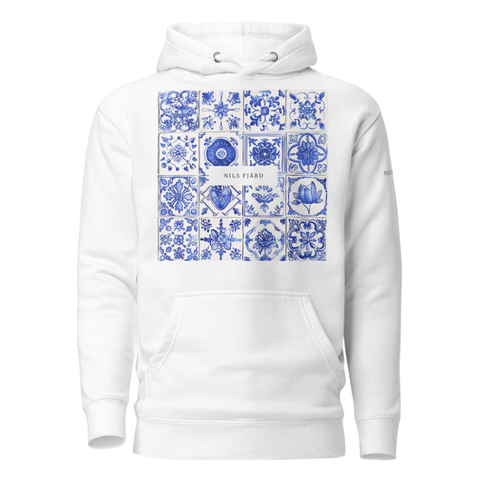Premium Comfort Hoodie - Delftware Dutch-Style (Unisex)