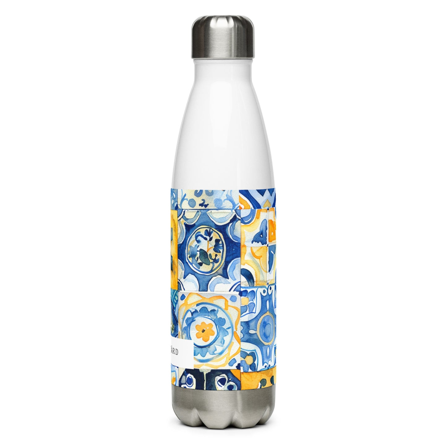 Puebla Talavera Mexican-Style Stainless Steel Water Bottle