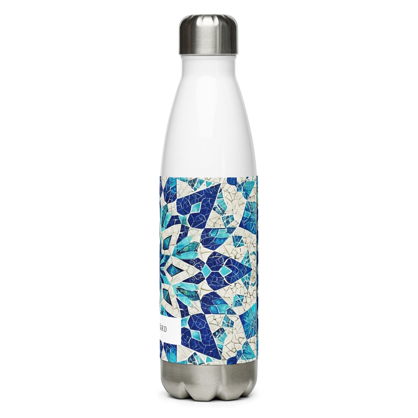 Central Asian-Style Stainless Steel Water Bottle